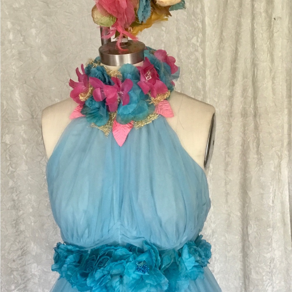OOAK Fairycore Tulle Dress - Bridal Shower- Size S - Elena Collection